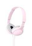 Sony MDRZX110P.AE- Stereo Headphones, Powerful Sound - Pink, 1 Count Pink Basic 