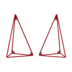 Maze Pythagoras Brackets 2-pack Red