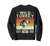 Best Turkey Mom Women - Vintage Wild Turkey Sweatshirt