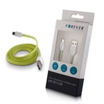 MicroUSB Data SYNC Kabel 100cm Forever - Grön Grön