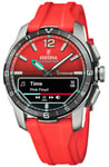 Festina F23000/6 Connected D Hybrid Smartwatch (44mm) Red Watch