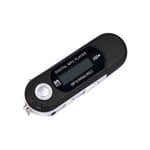 Portable Usb Digital Mp3 Music Player Lcd Screen Support 32gb Tf Silver