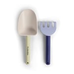 Filibabba strandset spade och kratta - blå mix
