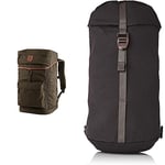 Fjallraven Singi Stubben Backpack - Dark Olive, OneSize & Unisex's Singi Side Pocket Accessories Bags and Backpacks, Green, OneSize