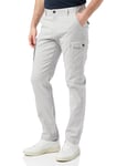 Marque Amazon - MERAKI Pantalon Cargo Slim Homme, Grau (Dove Grey), 38W / 32L, Label: 38W / 32L