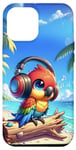 iPhone 12 Pro Max Kawaii Parrot Headphones: The Parrot's Rhythm Case