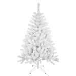 SOLAGUA NAVIDAD Arbre de Noël Artificiel Sapin de Noel avec Support 120-240cm (Blanc, 180cm 477Tips)