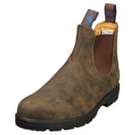 Blundstone 584 Mens Rustic Brown Chelsea Boots - 9 UK