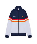 ellesse Mens Rimini Top Track/Zip Jacket, Navy/White, XXL EU