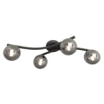 Emibig Lighting - Opus 84cm - Takplafond - Rökfärgad