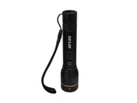 Pocket Flashlight 10W, Rechargeable Usb-C, Black, Arcas