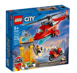 LEGO CITY 60281 Fire Rescue Helicopter 212 pieces ~ NEW lego sealed~