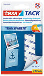 Häftkuddar Tesa TACK Avtagbar Transparent 1cm²