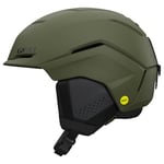 Giro Tenet MIPS Ski Helmet - Snowboard Helmet for Men, Women & Youth - Matte Trail Green- M (55.5-59cm)