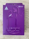 Elyxr Audio ELX-1022 Liberty Sport Bluetooth Earphones Purple OFFICIAL UK STOCK