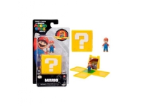 Super Mario Movie Mini World 1.25 Inch Figure in Question Block with Scene W1, Asst.
