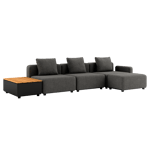 Cobana Lounge Sofa – 4 sits soffa w/ Patio Storage Table