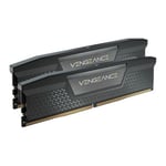 Corsair VENGEANCE 32GB (2x16GB) DDR5 DRAM 6000MHz C36 Memory Kit - Black CMK32GX5M2E6000Z36