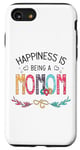 iPhone SE (2020) / 7 / 8 Vintage Happiness Is Being A Momom Wildflower Mothers Day Case