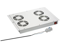 Efb Elektronik 691655V3, Fläktpanel, Grå, 4 Fläkt/-Ar, 640 M³/H, Ip20, 50, 230 V