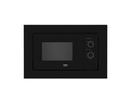 Beko Bmob20202b, Inbyggd, Enbart Mikrovågsugn, 20 L, 800 W, Rotations-, Svart