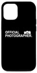 iPhone 12/12 Pro Official Photographer Event Photography Case