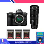 Nikon Z8 + Z 70-200mm f/2.8 VR S + 3 SanDisk 256GB Extreme PRO CFexpress Type B + Ebook 'Devenez Un Super Photographe' - Hybride Nikon