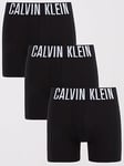 Calvin Klein 3 Pack Boxer Brief, Black, Size S, Men