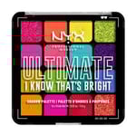 NYX Ultimate Shadow Palette 16-Pan 04W I Know Thats Bright - 12,8 g
