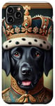 iPhone 11 Pro Max Royal Dog Portrait Royalty Labrador Retriever Case