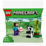 LEGO Minecraft Steve and Baby Panda Mini Playset