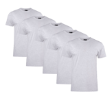 Clique T-shirt Herr 5-pack Ash Melange
