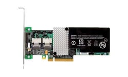 Lenovo ServeRAID M5015 - Contrôleur de stockage (RAID) - SATA 3Gb/s / SAS 6Gb/s - profil bas - RAID RAID 0, 1, 5, 10, 50 - PCIe 2.0 x8 - pour System x3250 M3; x3400 M2; x3500 M2; x3550 M2; x3620 M3; x3650 M2; x3650 M3; x3950 X5