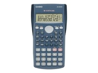 Casio FX-82MS - Calculatrice scientifique - 10 chiffres + 2 exposants - pile