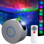 Galaxy Projector, Night Light Projector with Led Nebula Cloud, Remote Control, 16 Lighting Modes Lamp for Kids Baby Adults Bedroom/Party/Game Rooms/Home Theatre Decoration