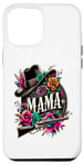 Coque pour iPhone 13 Pro Max Mama Western Chapeau de cowboy pour la fête des mères