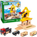 BRIO - Goods Station (33280) **BRAND NEW & FREE FAST UK DELIVERY**