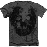 Jason Voorhees Mask Fredagen den 13:e T-shirt XXL