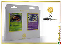 Parasect 7/181 & Nidoqueen 56/181 - tooboost X Sol E & Luna 9 Gioco di Squadra - Coffret de 10 Cartes Pokémon Italiennes + 1 Goodie Pokémon
