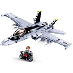 LOSGO Technic F-18 Hornet Fighter Plane, Plane Compatible with LEGO Plane - 682 Pcs