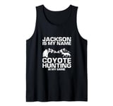 Mens Jackson Quote for Predator Hunting and Yote Hunting Tank Top