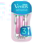 Gillette Venus Sensitive Engångsrakhyvlar 3 st