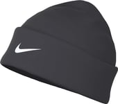 Nike Unisex Beanie Hat U NK DF Peak Beanie SC P TM, Anthracite/White, FQ8292-060, MISC