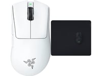 Razer DeathAdder V3 Pro-mus (RZ01-04630200-R3G1) + Razer Gigantus V2 L-musmatta (RZ02-03330300-R3M1)