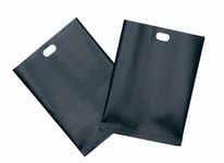 KitchenCraft Non-Stick Pack of Two Reusable Toaster Bags for mess-free toasting