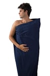 Sea To Summit Unisex's Cotton Standard Sleeping Bag Liner-Navy Blue, 92 x 185 cm, cm