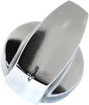 Belling Oven Cooker/Hob Gas Control Knob (Silver/Chrome)