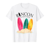Rincon Puerto Rico Surf Vintage Surfing Surfer Design Tee T-Shirt