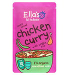 Ella's Kitchen Organic Chicken Curry with Veggie Rice Baby Food Pouch 10+ Months 190g