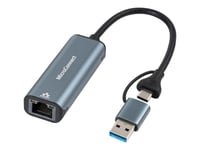 Microconnect - Nätverksadapter - Usb-C - Gigabit Ethernet X 1 - Svart